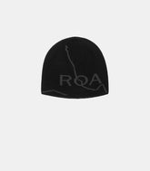 Bonnet en laine avec logo - RBUW288YA12 - BLK0001 - OS - Roa