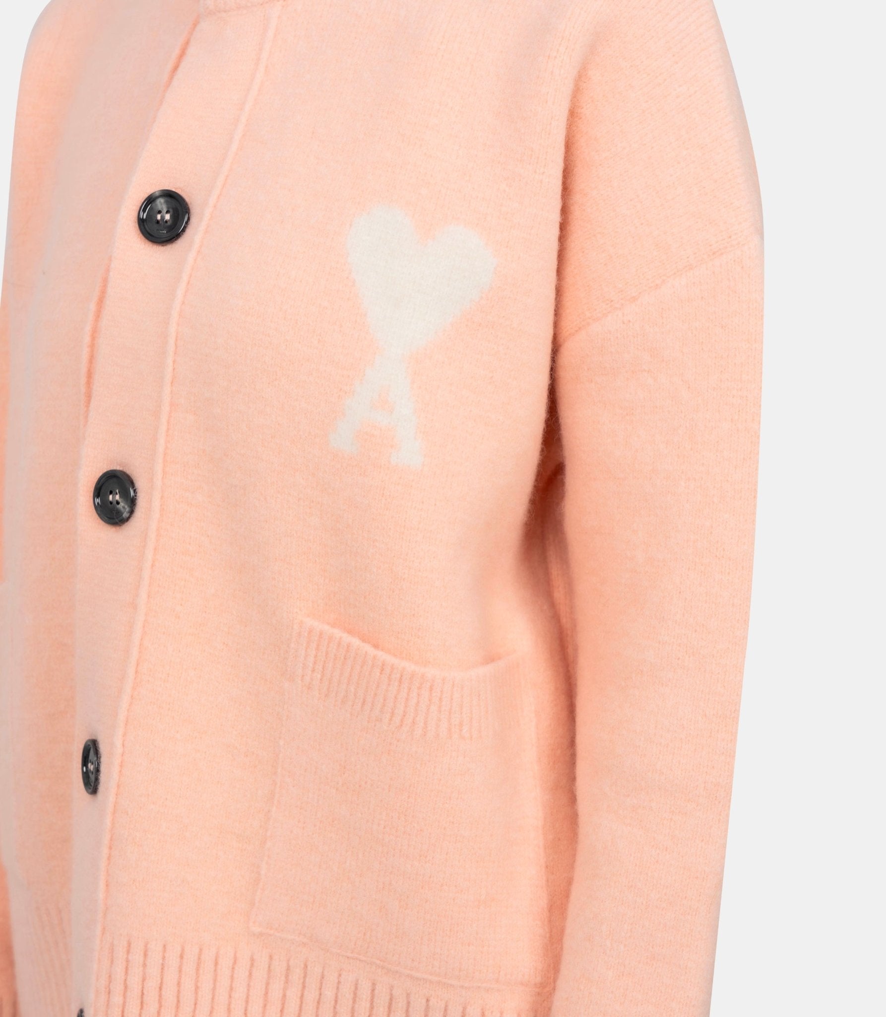 Cardigan ami de cœur en alpaga - UKC366.KN0135.6807-XS - Ami paris