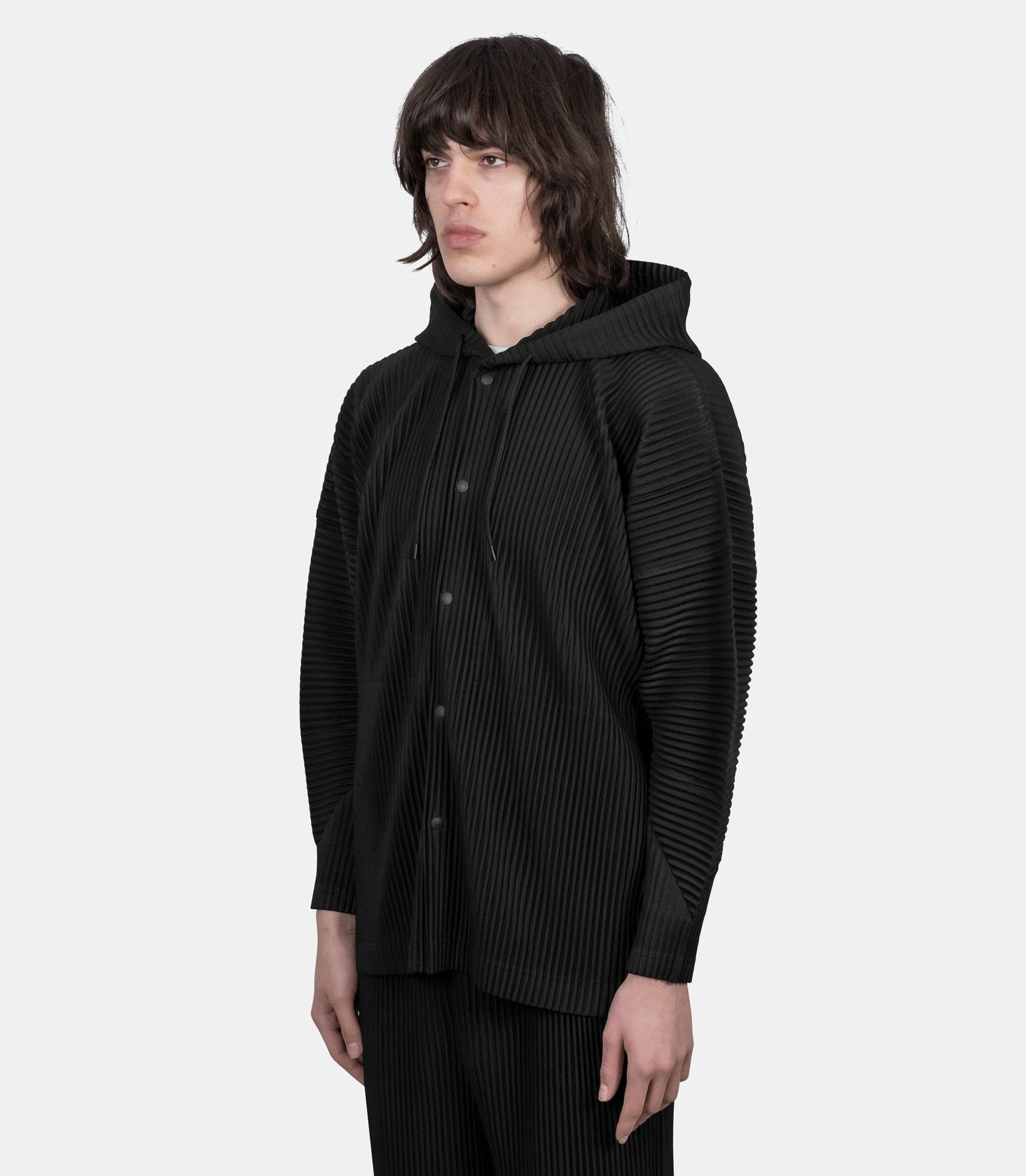 Hoodie McFebruary - Issey Miyake Pleated Man - Family 3.0