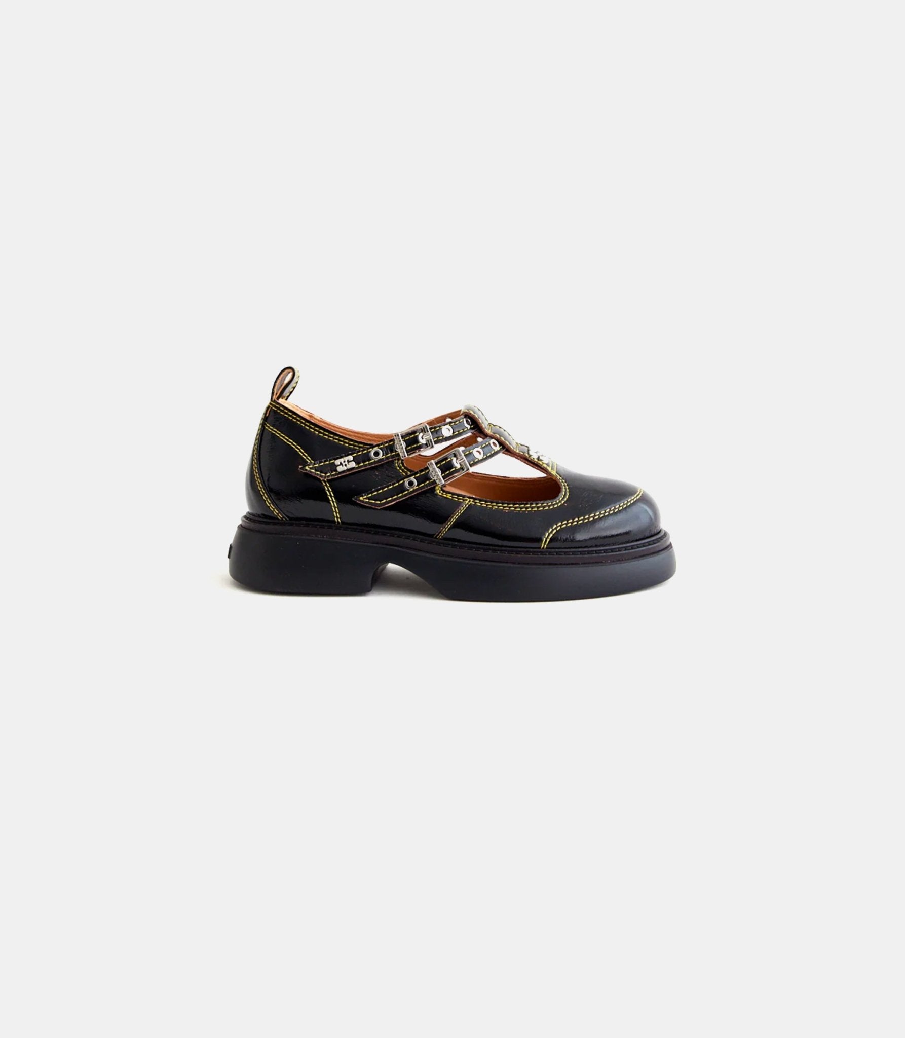 Mary jane butterfly moccasins - Ganni - Family 3.0