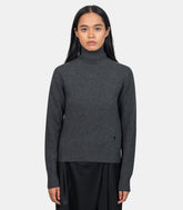 Pull col cheminée en cachemire - FKS833.005.020 - XS - Ami paris