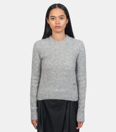 Pull col rond en alpaga - FKS824.KN0021.050 - XS - Ami paris