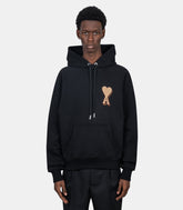 Sweat à capuche ami de coeur patch - USW770.747.001 - XS - Ami paris