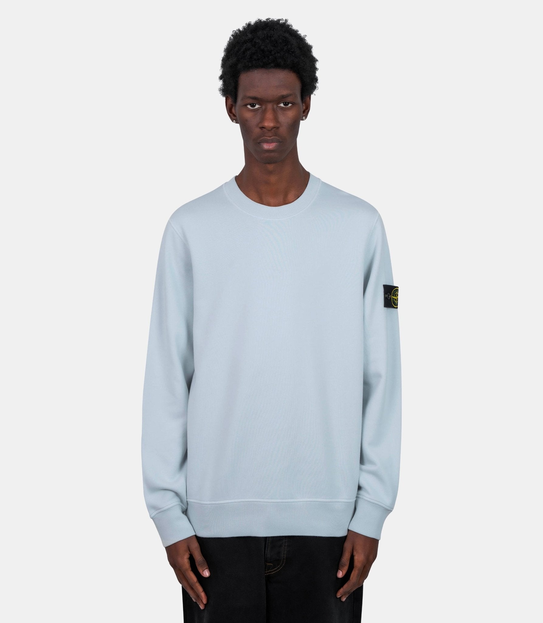 Organic cotton fleece sweatshirt - Stone island - Family 3.0