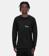 T-shirt aune à manches longues - RBMW0524YA78 - BLK0001 - S - Roa