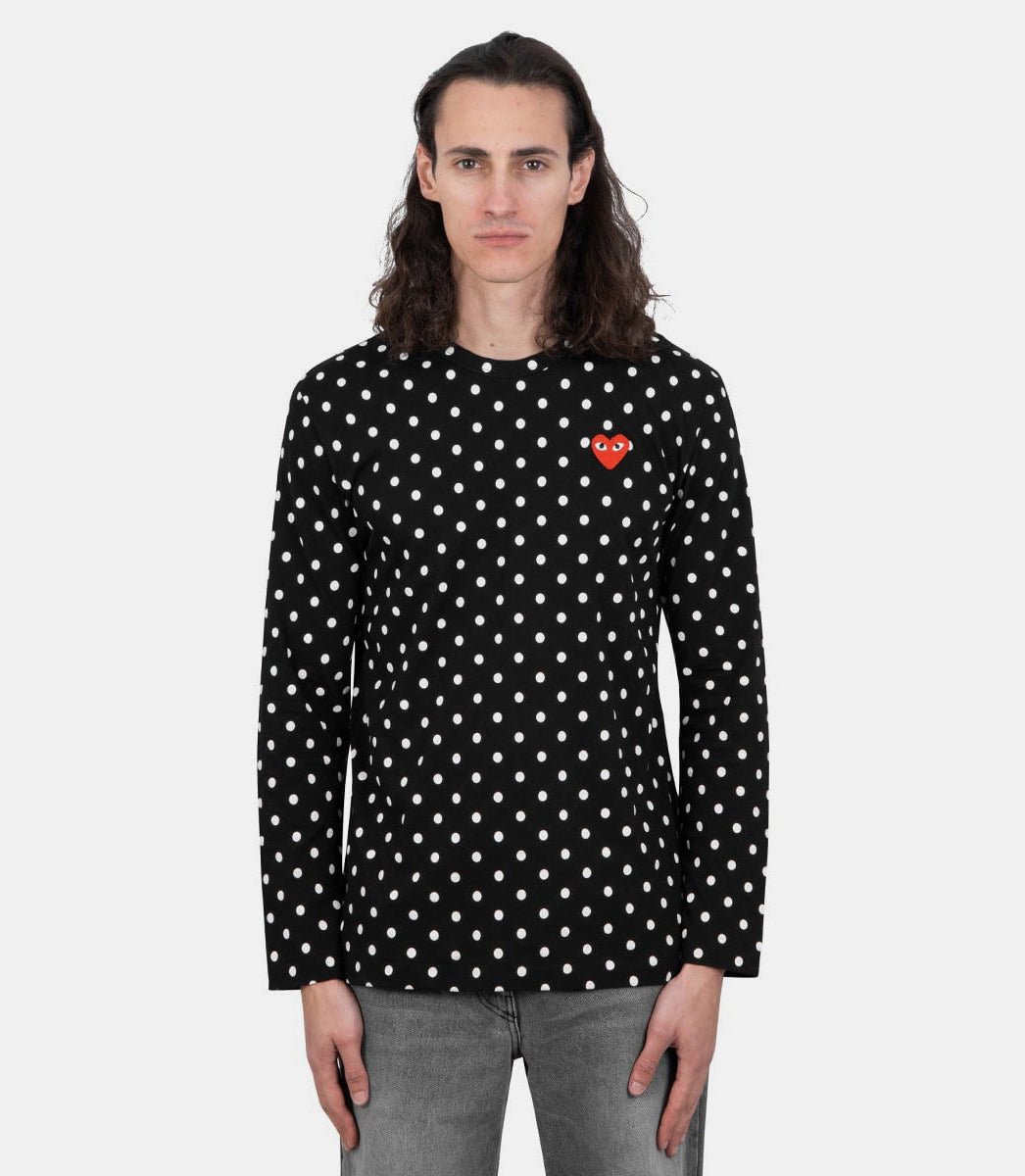 T-shirt dot - AZ - T166 - 051 - 1 - S - Comme des garçons play