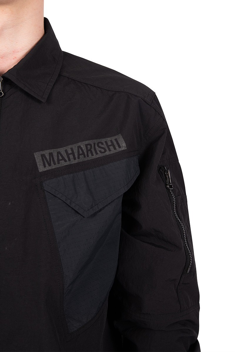 Maharishi Black utility 2.0 tech overshirt
