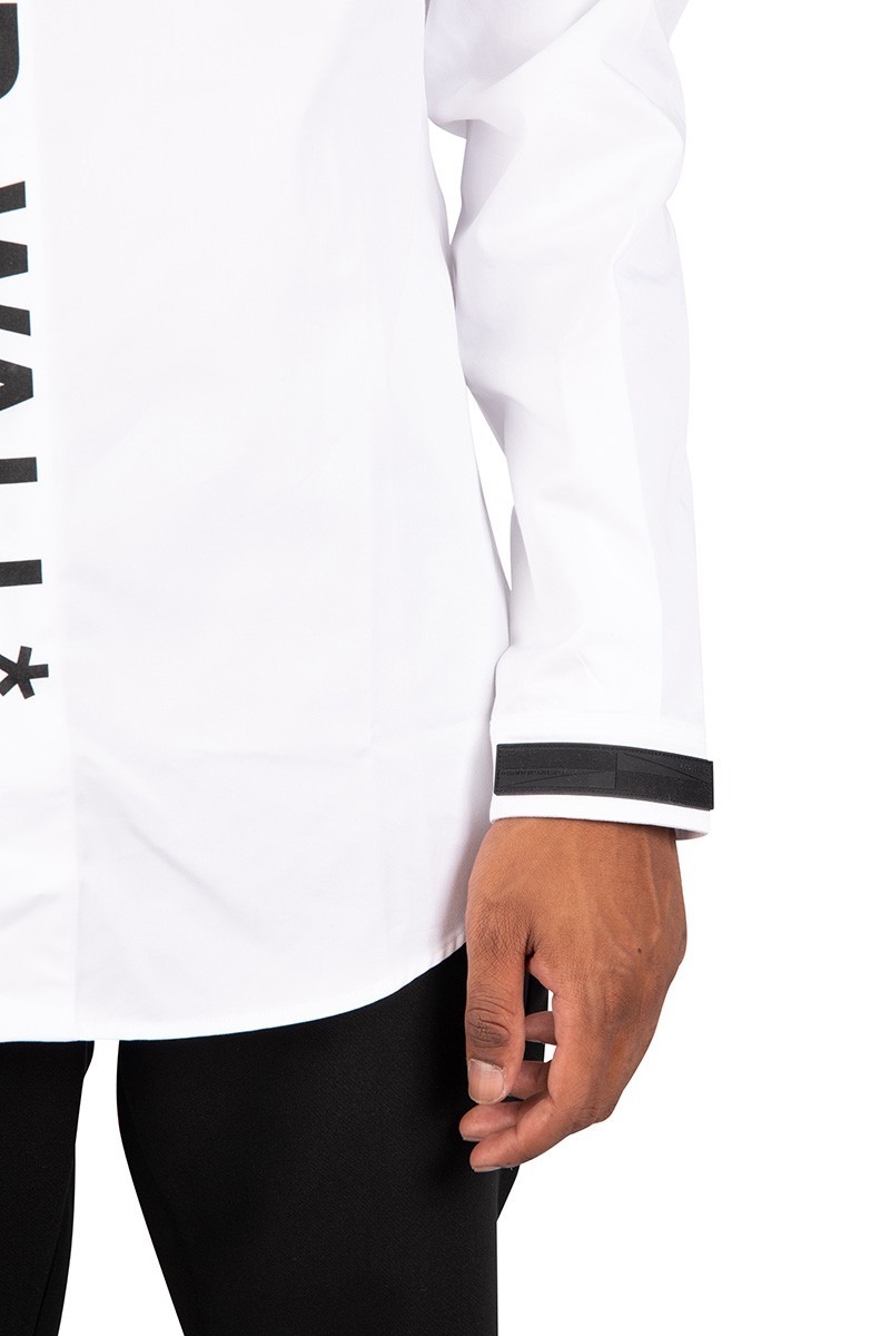 A-Cold-Wall* White logo branded shirt