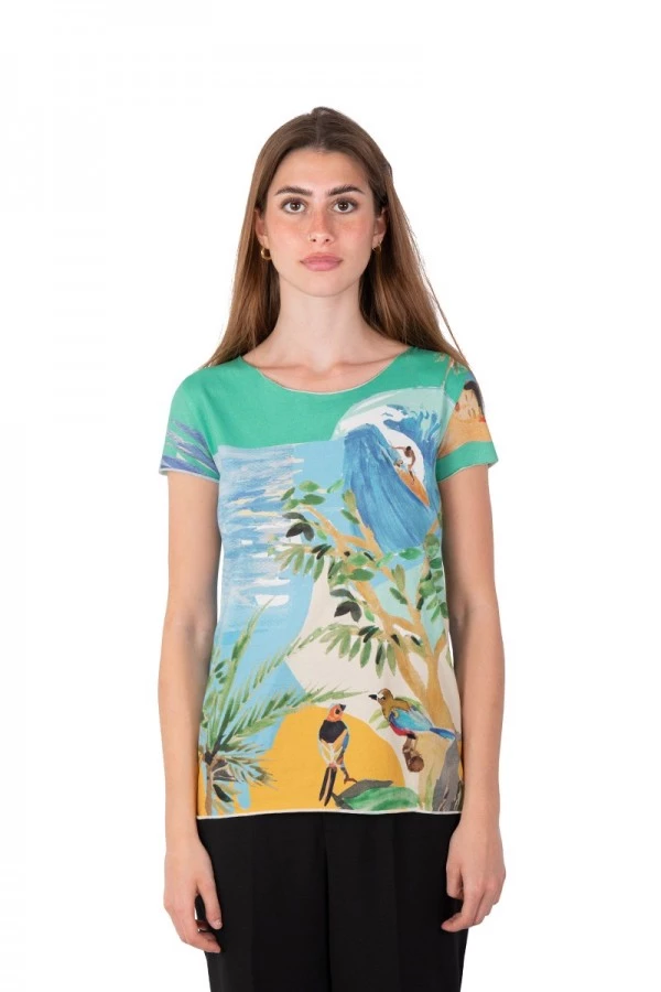 T-shirt women surf