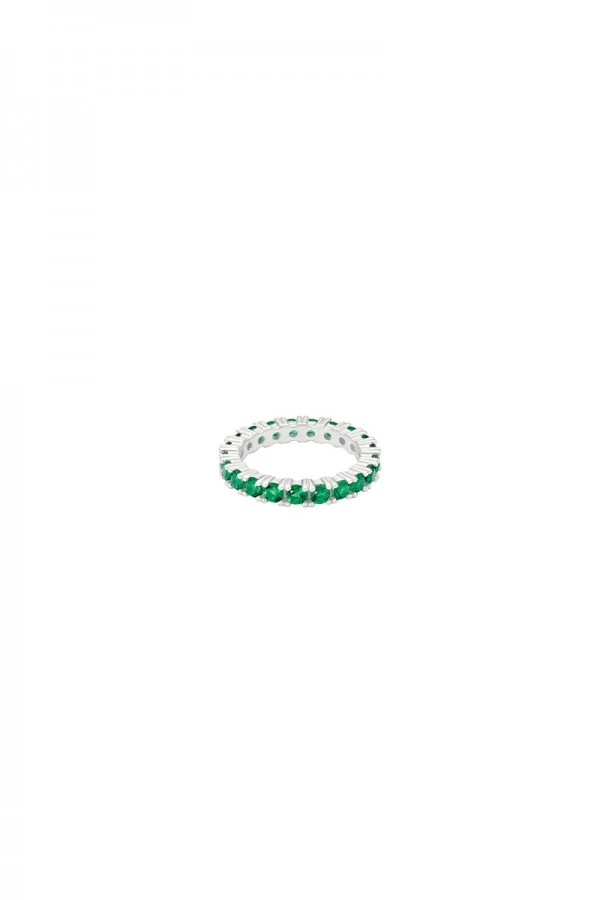 Green eternity ring