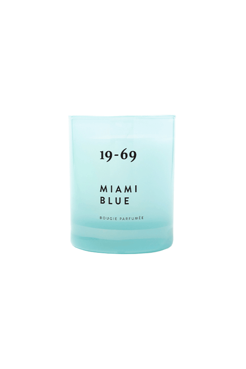 19-69 Miami blue candle