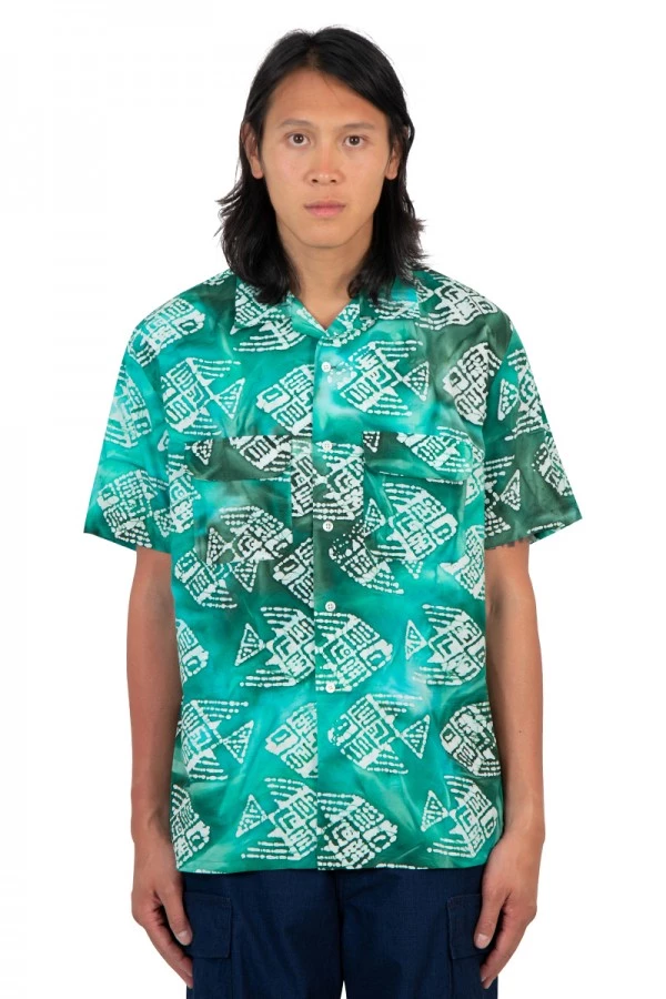 Short sleeve patterned shirt