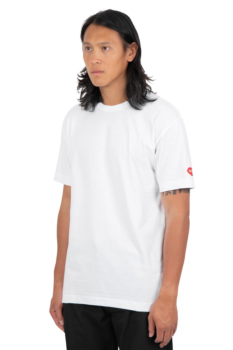 Comme Des Garçons Play T-shirt double logo pixel