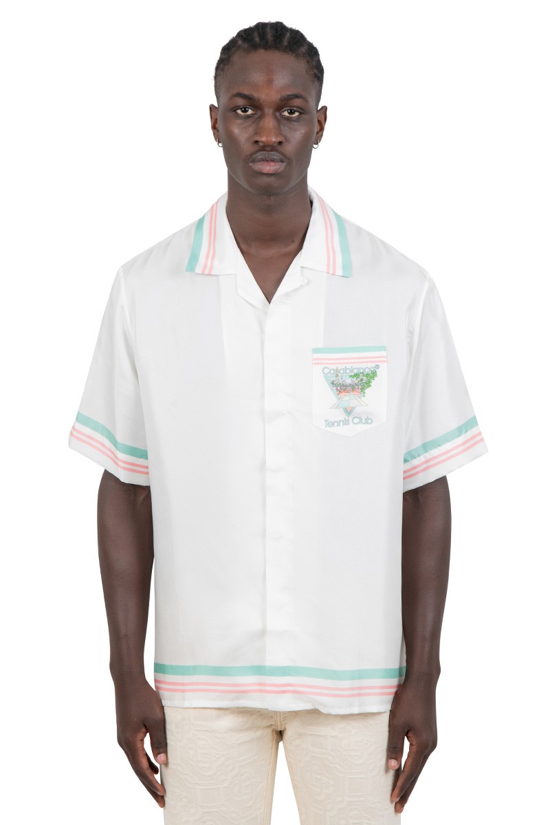 Casablanca Tennis club icon pastelle shirt