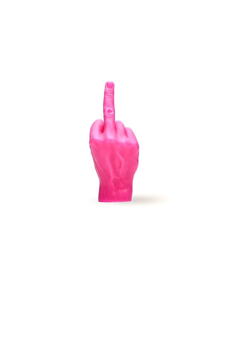 Candle hand Candle "f*ck you"
