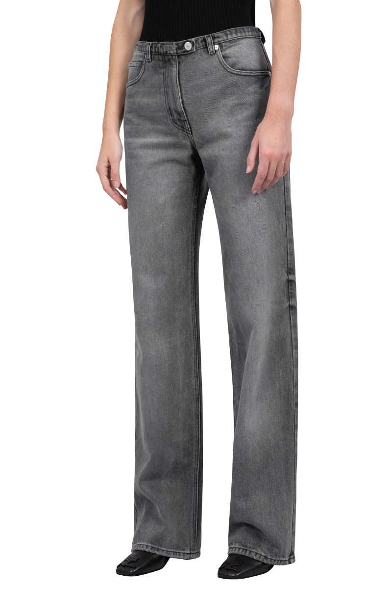 Courrèges Loose faded jeans