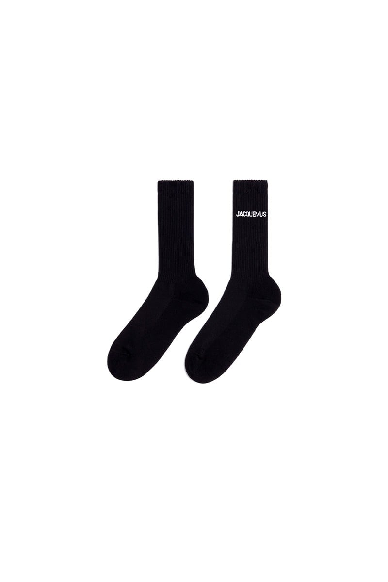 Jacquemus Black logo socks