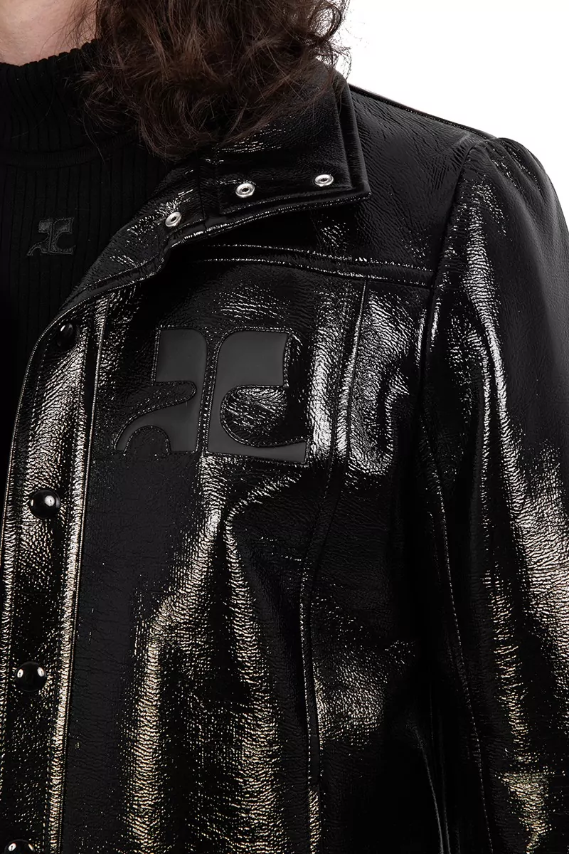 Courrèges Black reedition vinyl jacket