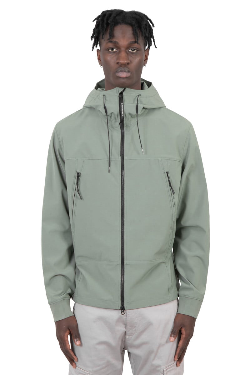 C.P. Company Green shell-R google jacket
