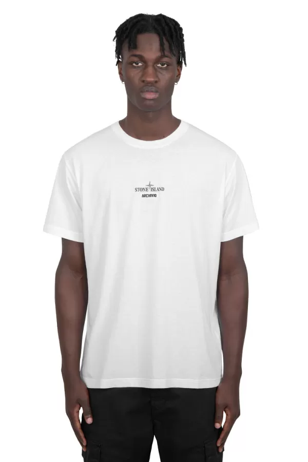 White archivio t-shirt