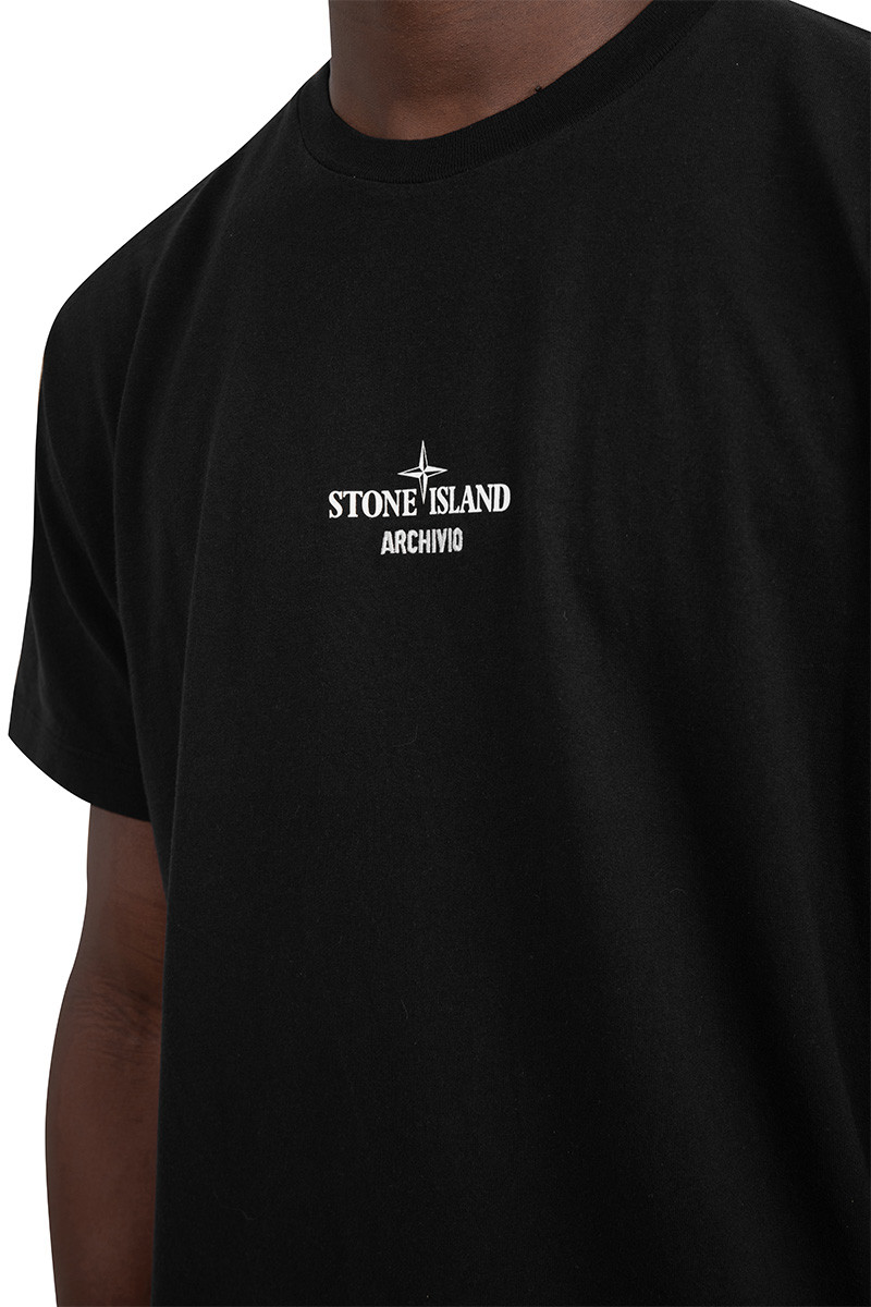 Stone Island T-shirt archivio noir