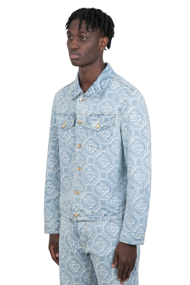 Casablanca Blue Monogram jacket