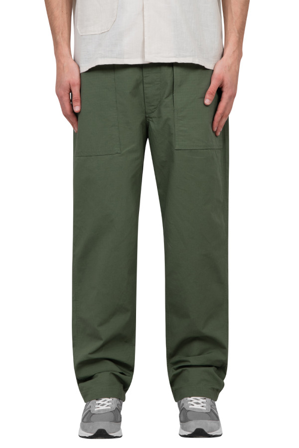 Green fatigue pants