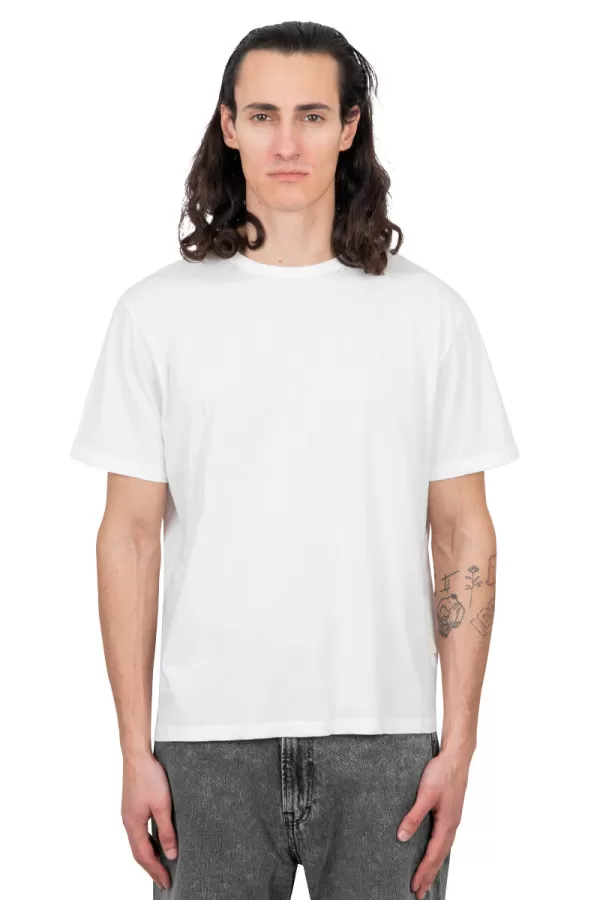 White new box t-shirt