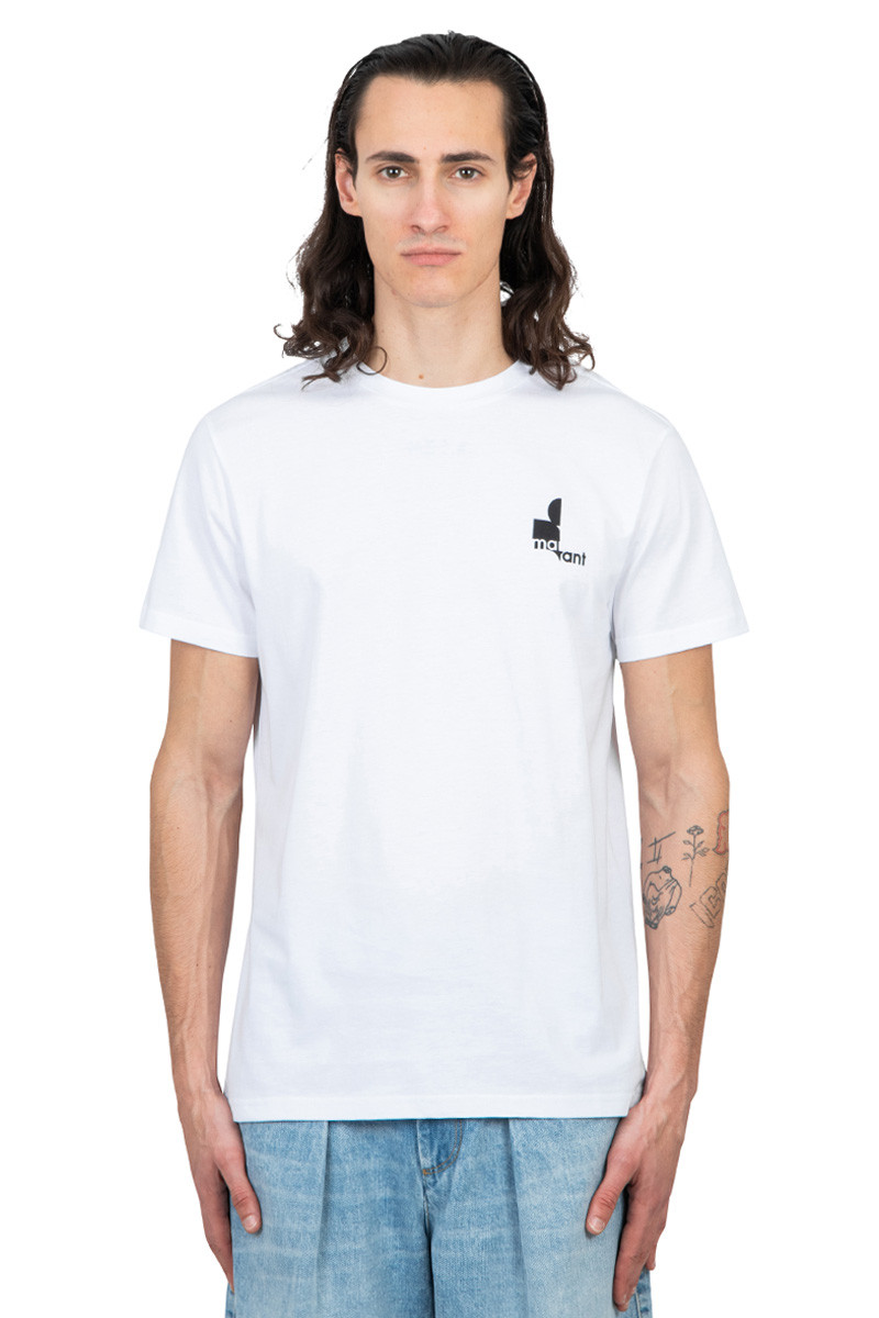 Marant T-shirt zafferh blanc