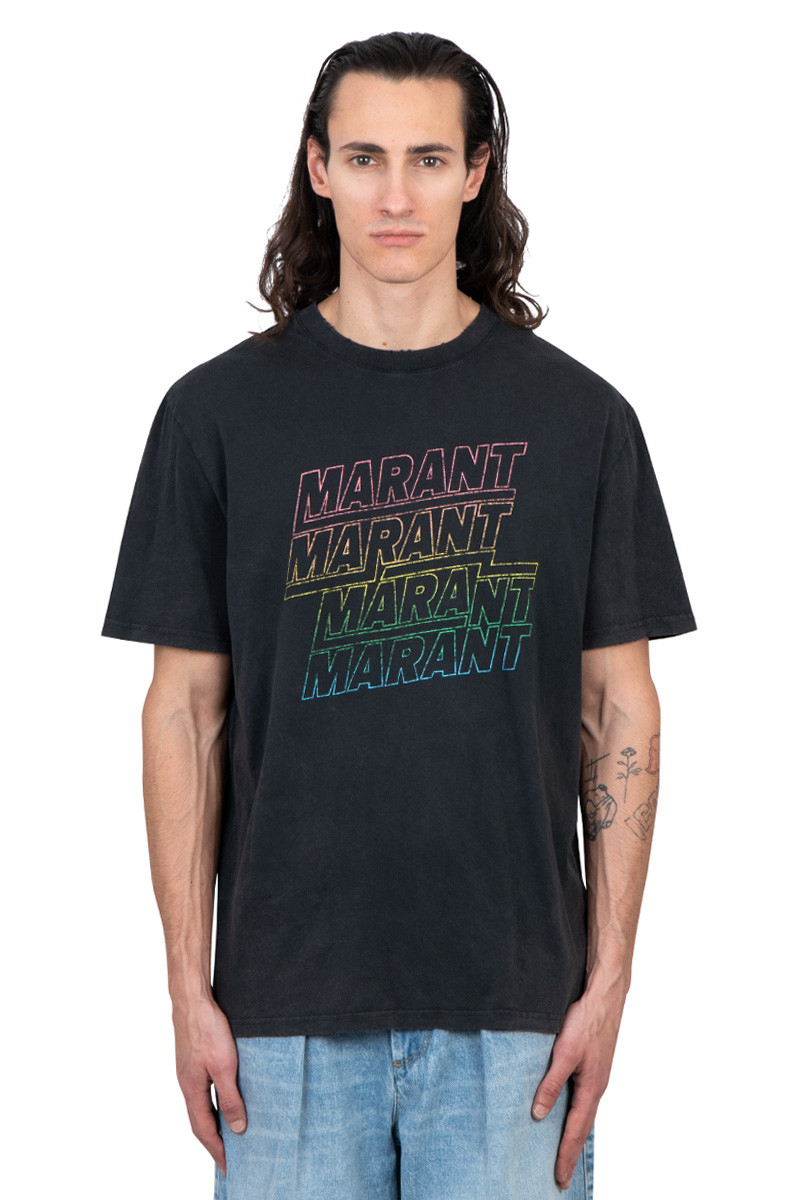 Marant T-shirt hugo noir