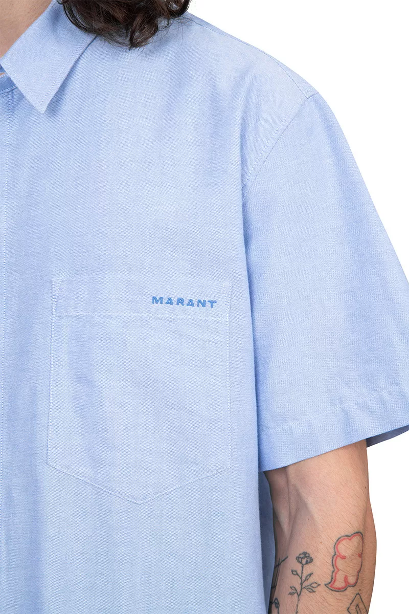Marant Blue iggy shirt