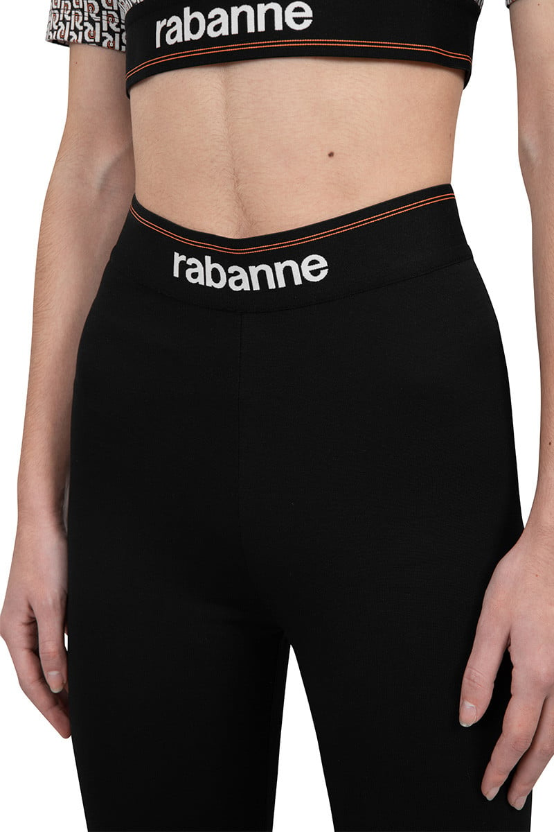 Rabanne Pantalon legging noir