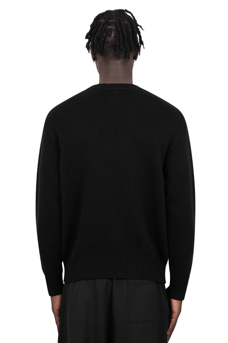 Human Made Low gauge knit sweater black