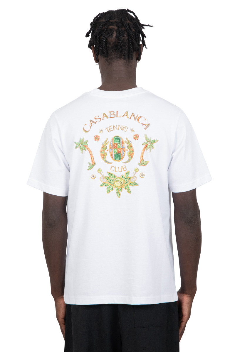 Casablanca White joyaux d'afrique t-shirt