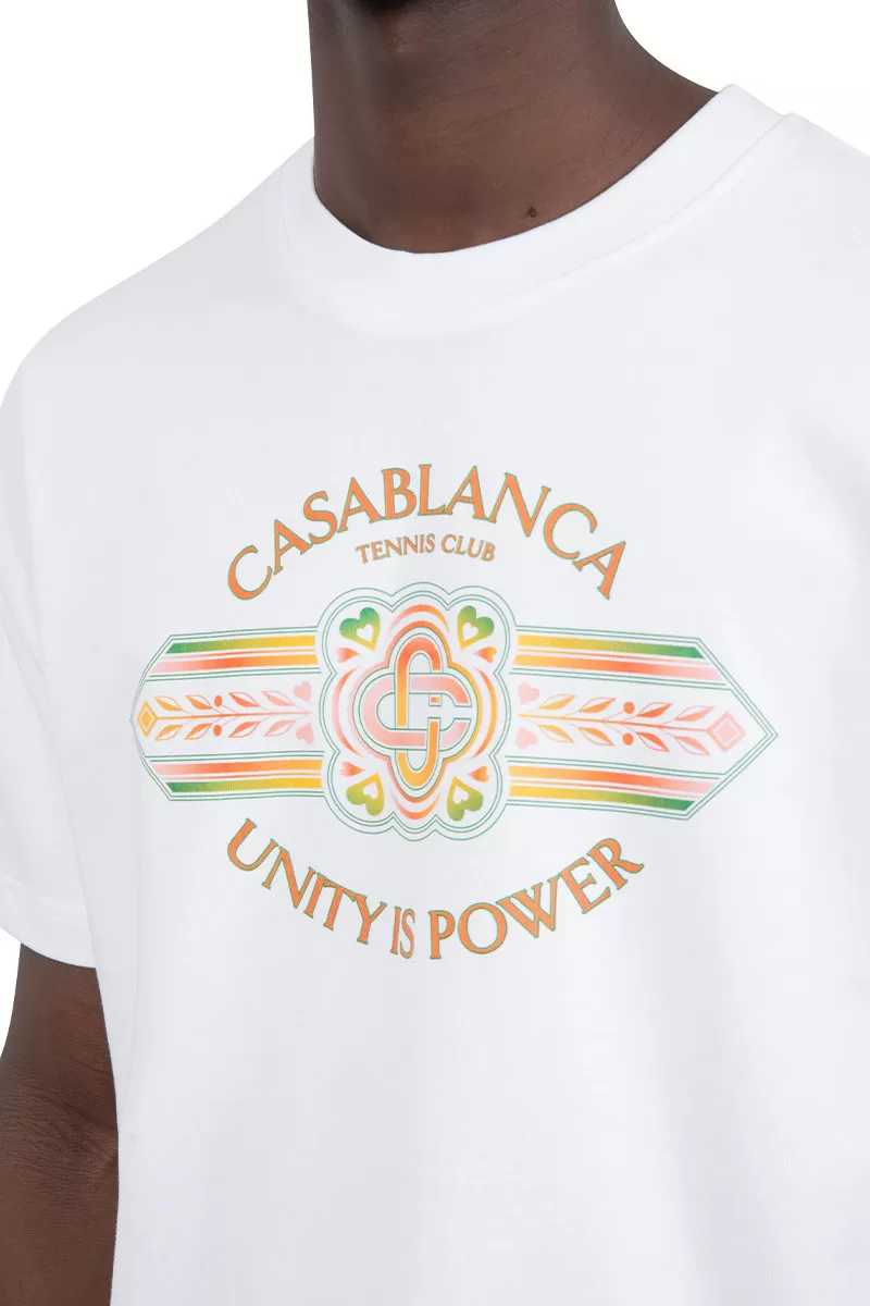 Casablanca T-shirt unity of power