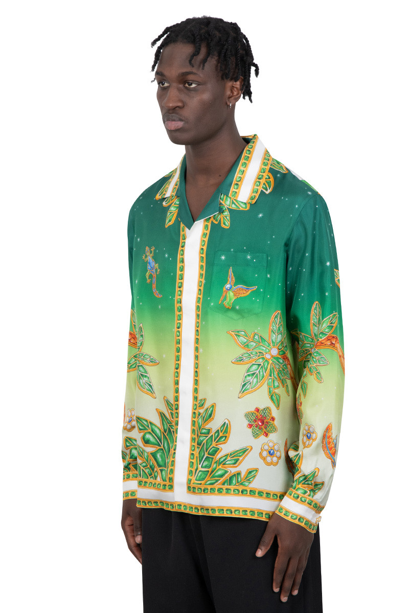 Casablanca Green joyaux d’afrique shirt