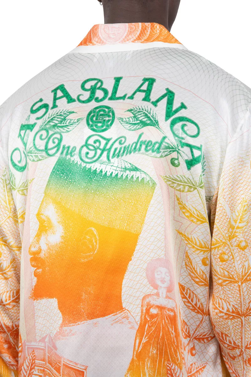 Casablanca Chemise la monnaie blanche