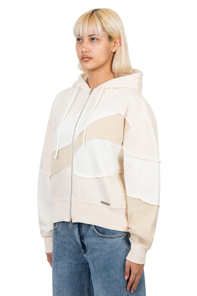 House of Sunny Landscape hoodie beige