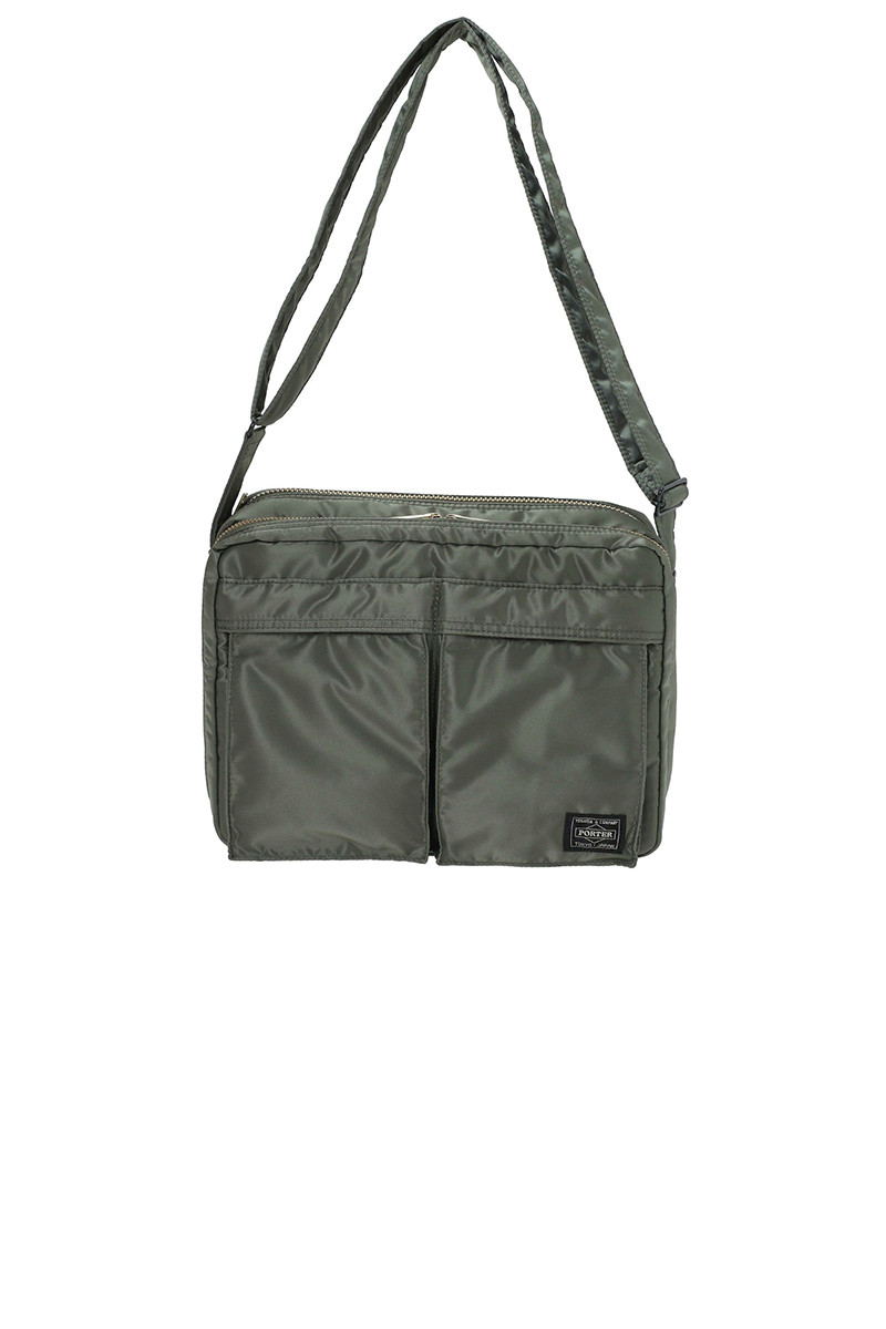 Yoshida Porter Khaki tanker shoulder bag (L)