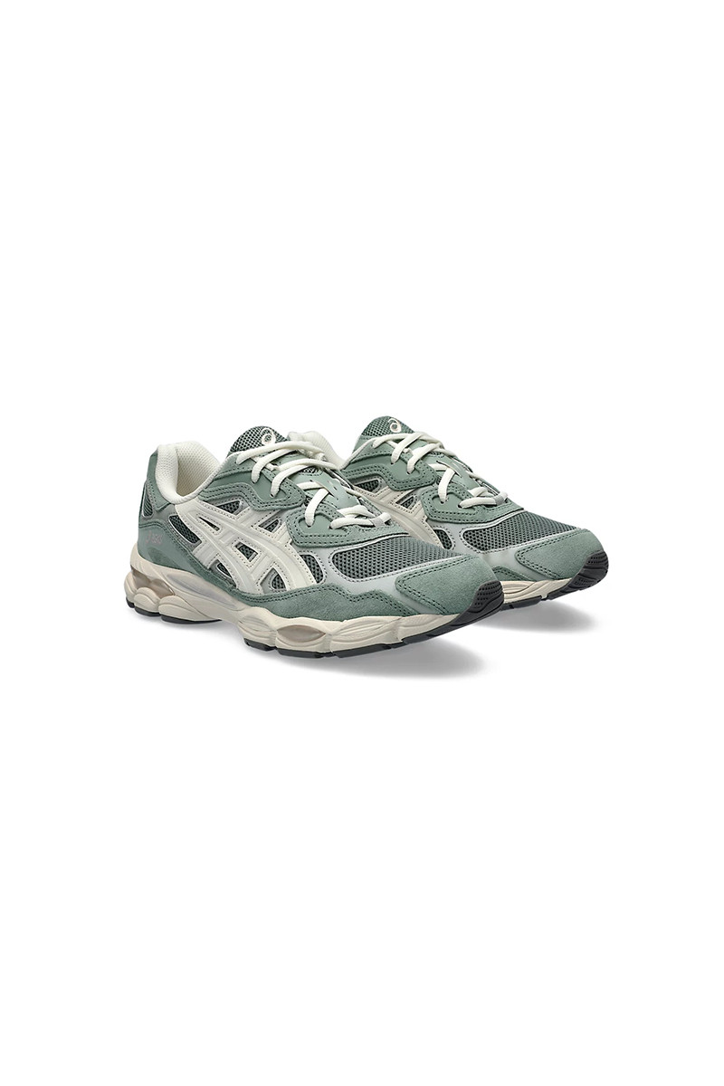 Asics White and green Gel-NYC