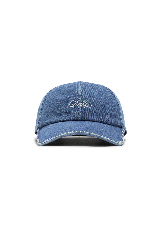 Funny embroidered cap blue