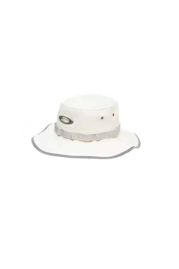 White field boonie hat