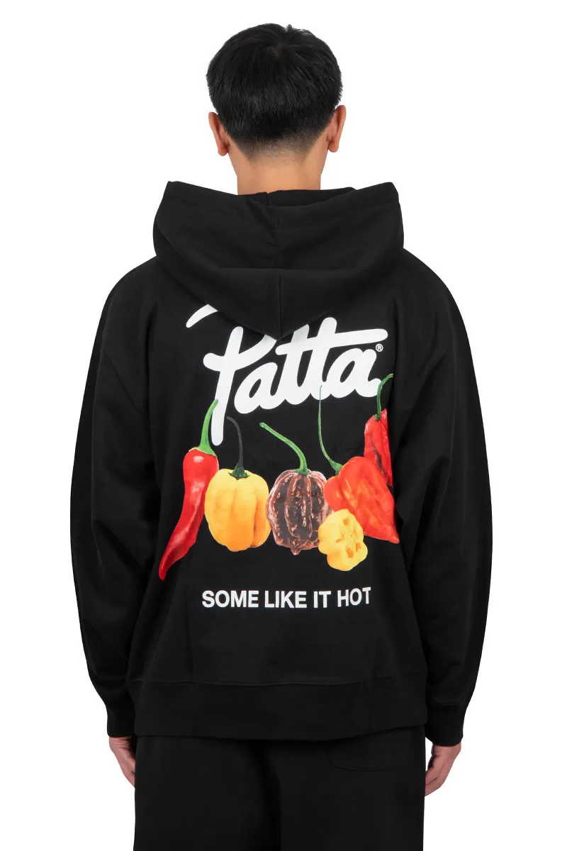 Patta Black classic hooded sweater