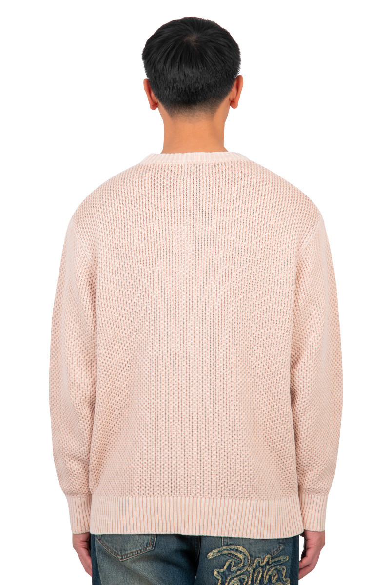 Patta Pink classic knitted sweater