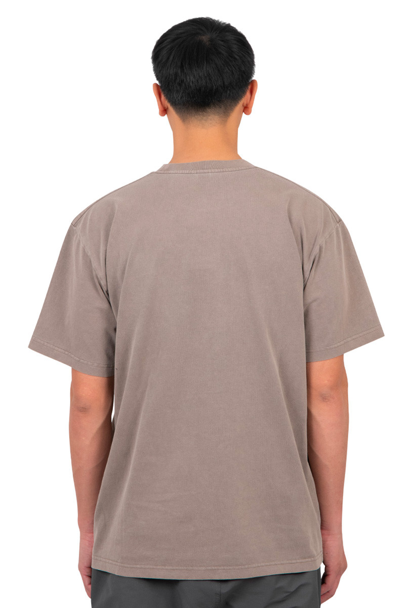 Patta Brown basic pocket t-shirt