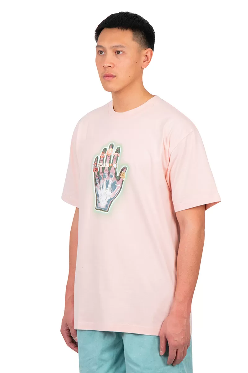 Patta T-shirt mains de guérison rose