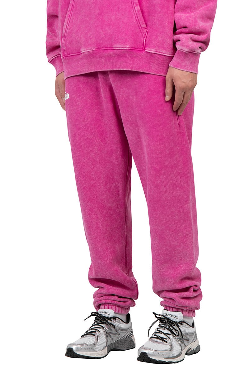 Patta Pink classic washed jogging pants