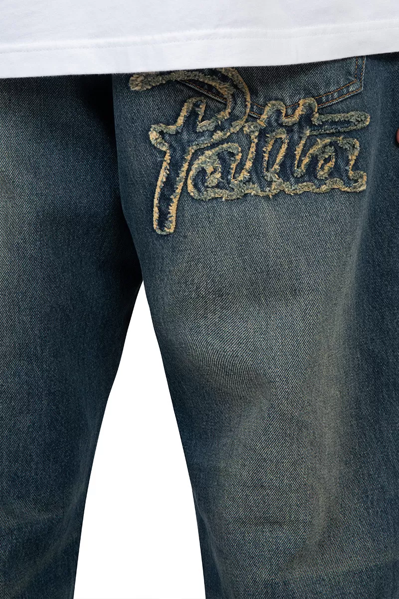 Patta Raw whiskers Jeans