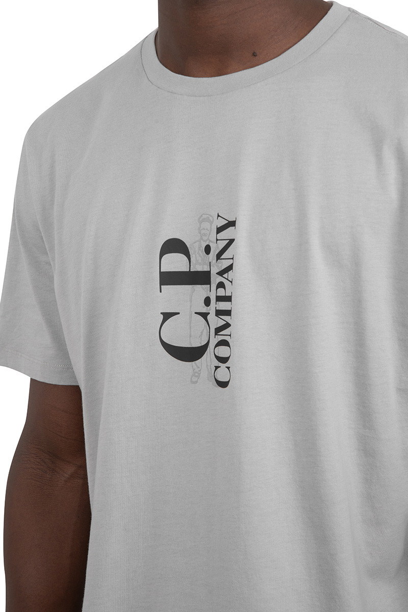 C.P. Company Grey british sailor t-shirt