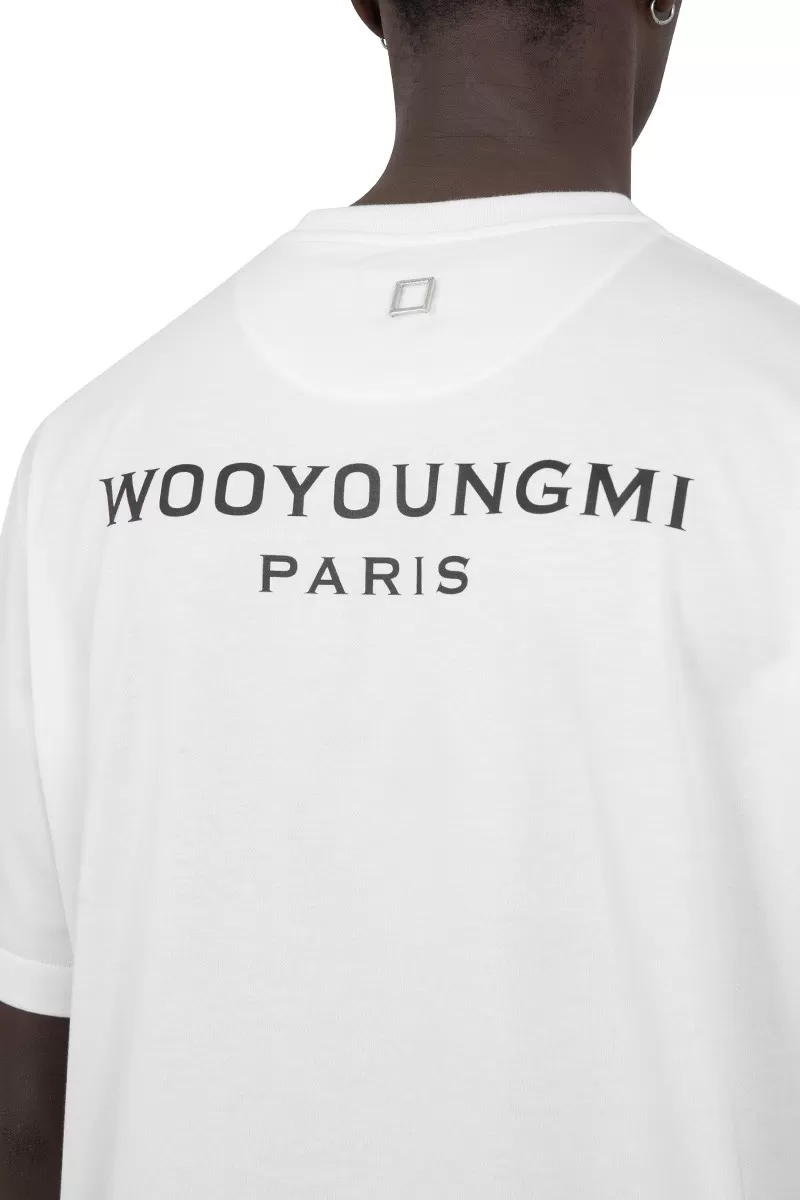 Wooyoungmi T-shirt jersey blanc
